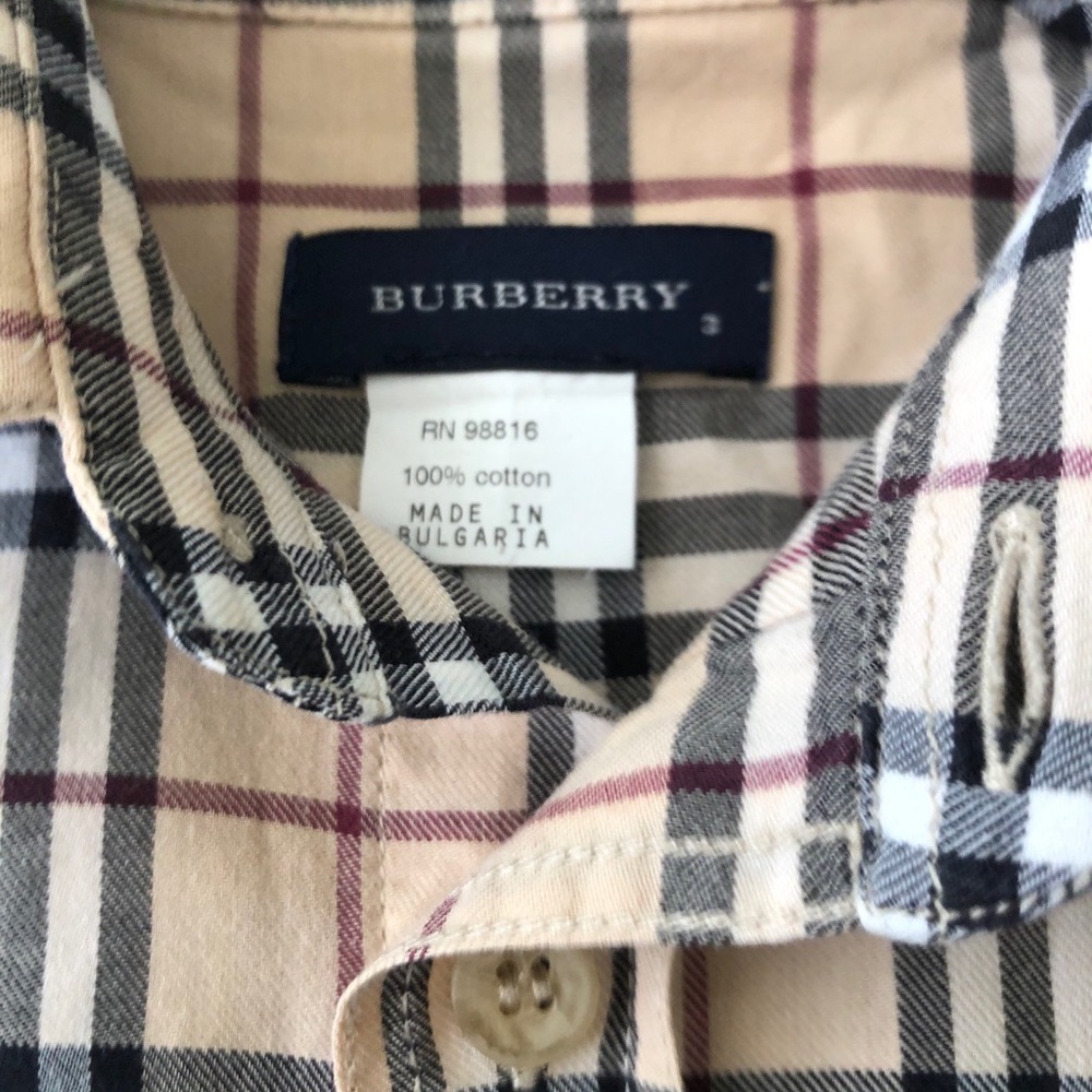 Burberry Button Down Shirt - Picture 4 of 4
